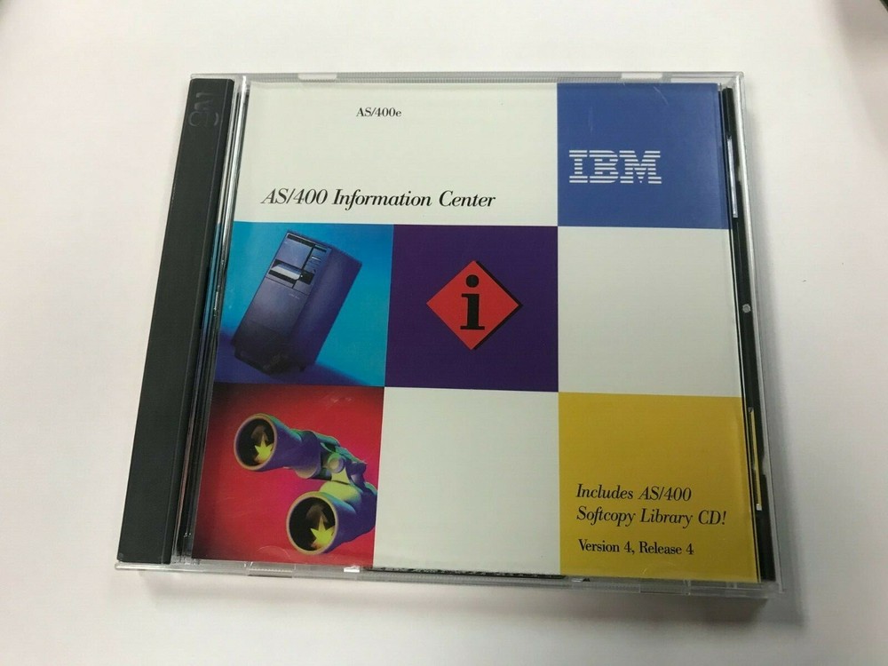 IBM AS/400 SOFTCOPY LIBRARY & INFORMATION CENTER Version 4 Release 4 Manuals CD