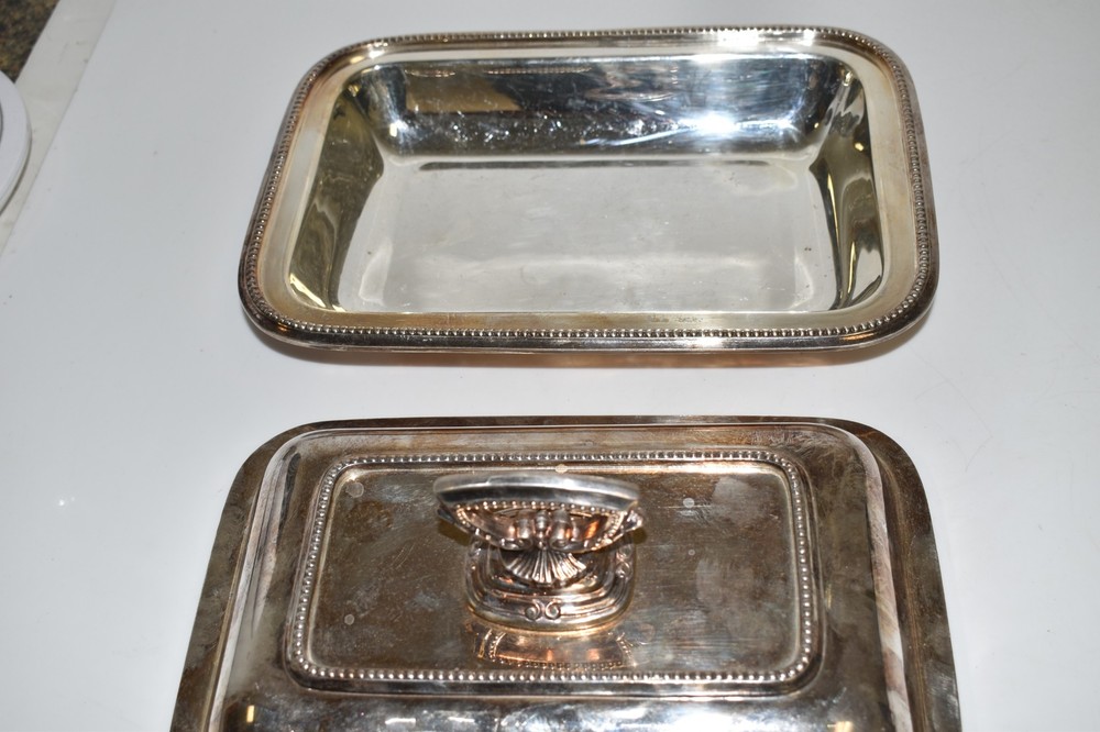 GORHAM SILVERPLATE? VINTAGE SERVER SERVING COVERED DISH (XDV78)