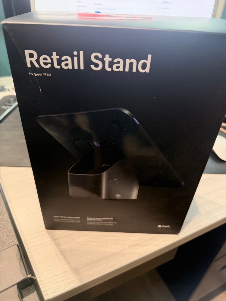 Shopify POS iPad Stand (10.2” Lightning), Socket Scanner, STAR TSP100III Printer