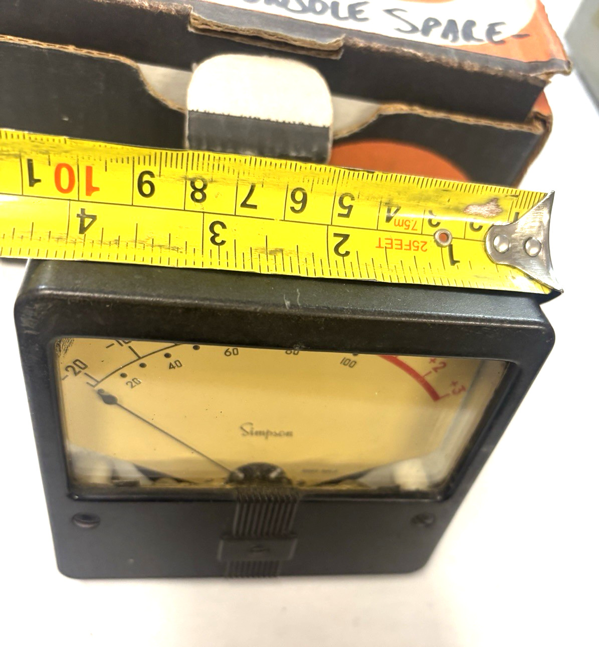 vintage Simpson VU meter SK525-1080 - tested and Works !