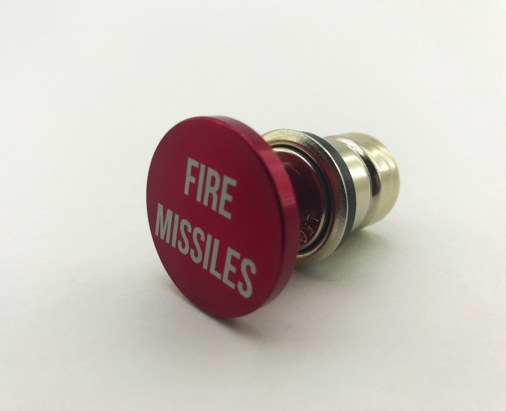 Fire Missiles Button Car Cigarette Lighter