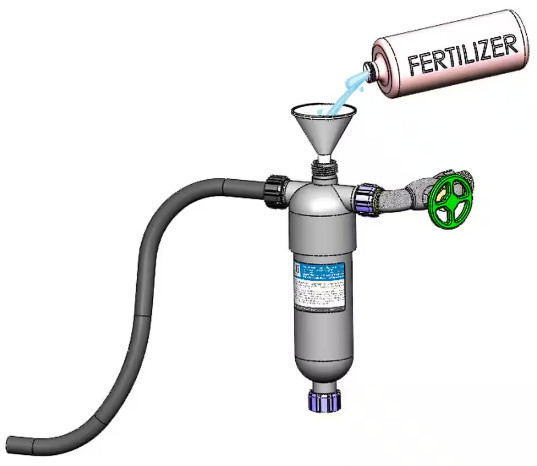 ¾ FHT X MHT Automatic Fertilizer Applicator/Injector With Backflow Device, 1