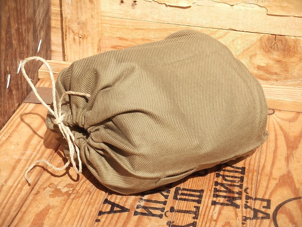 ORIGINAL model 1936 mess tin bag green cotton double twill Red Army WW2