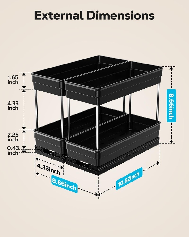 Spice Organization Cabinet-Vertical Spice Rack Pull Out-Spice Rack Organizer