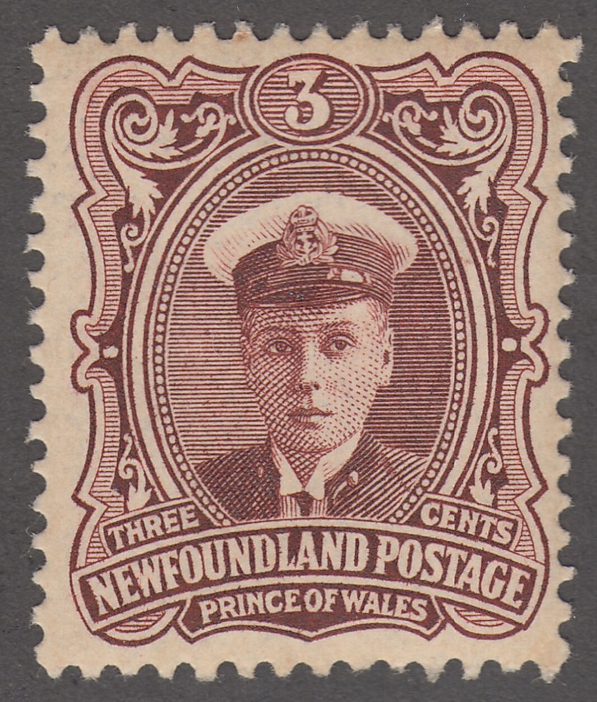 Newfoundland No. 106 Mint Hinged Very Fine Single