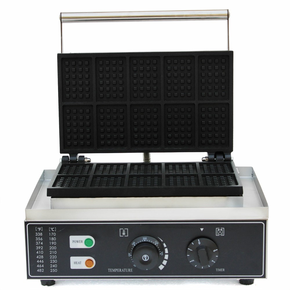 Nonstick Commercial Waffle Maker Baking Machine Electric Baking Waffles Machine