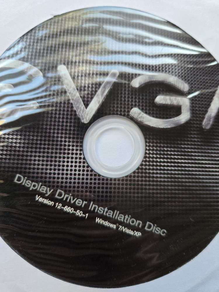 EVGA Display Driver Installation Discs... multiple