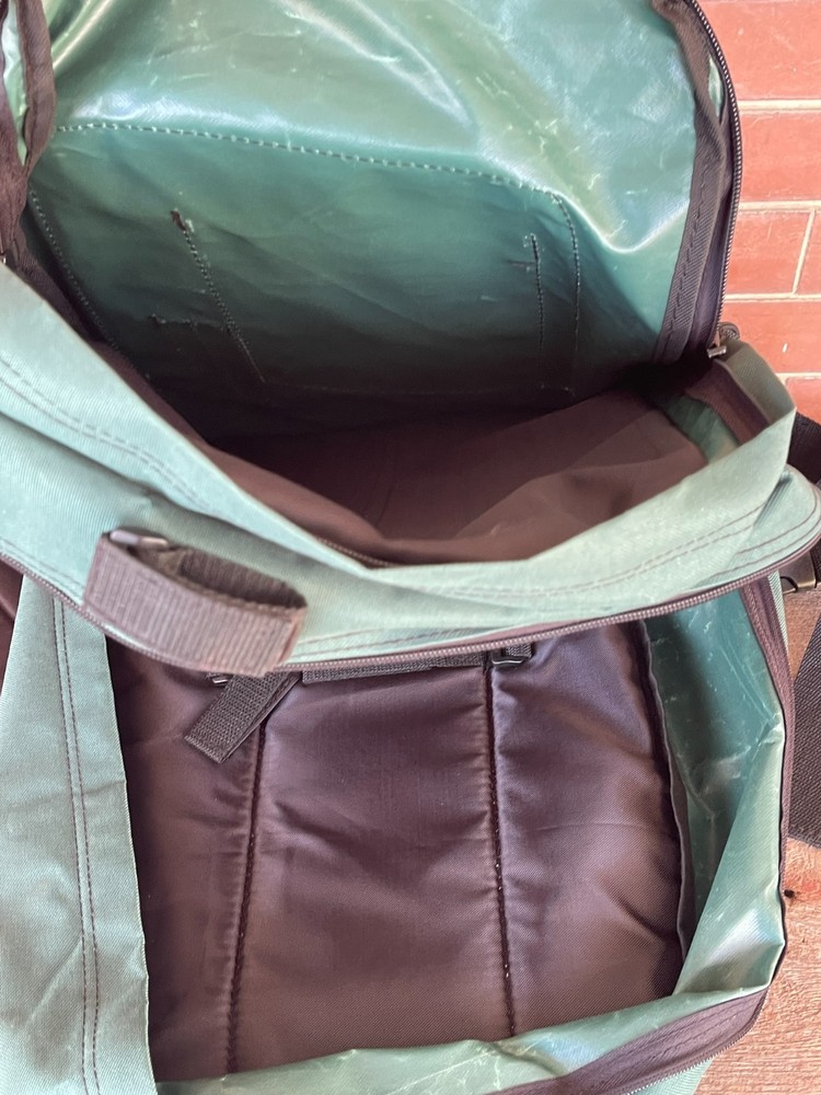 Garrett All-Purpose Padded Backpack Yellow Embroidered Logo & Adjustable Straps