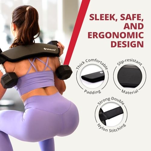 Premium Hip Thrust Belt - Adjustable Exercise Belt for Glutes & Squats, Gray