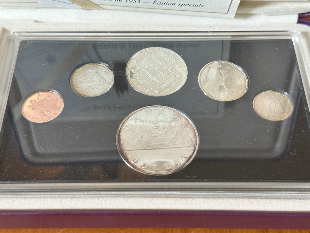1953-2003 Canadian Silver Proof Coronation Set