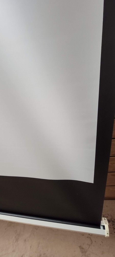 PANOVIEW Projection Screen Pull Down Manual White 91" Diagonal 87" Long