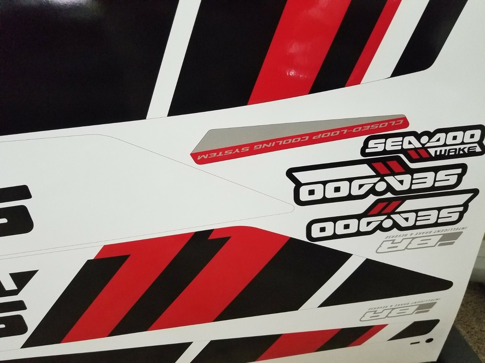 SEADOO WAKE 215 2012-2013 Graphics / Decal / Sticker Kit SAME