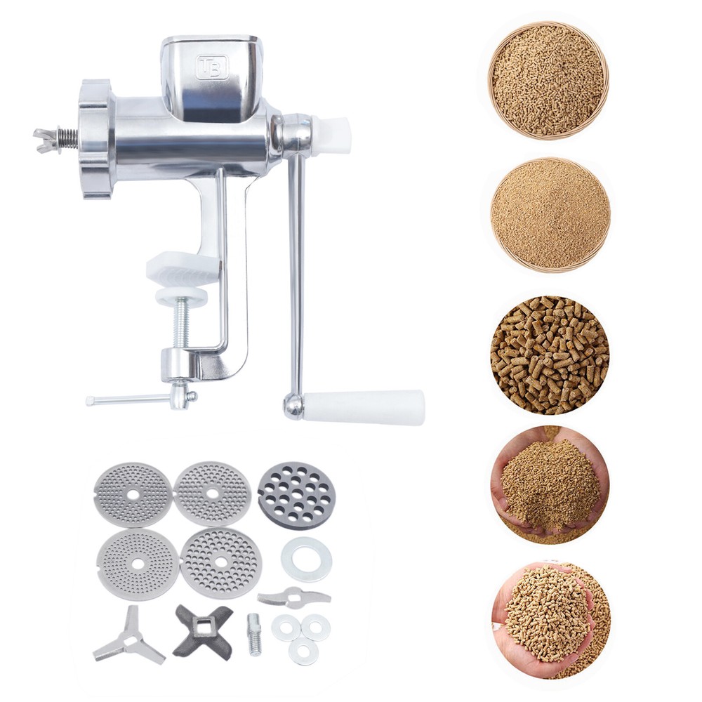 Manual Animals Food feed Pellet Granulator Machine Pet Feedstuff Processing Tool