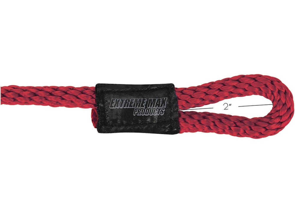 Extreme Max 3006.2999 BoatTector Solid Braid MFP Dock Line 4-Pack 1/2" x 20' Red