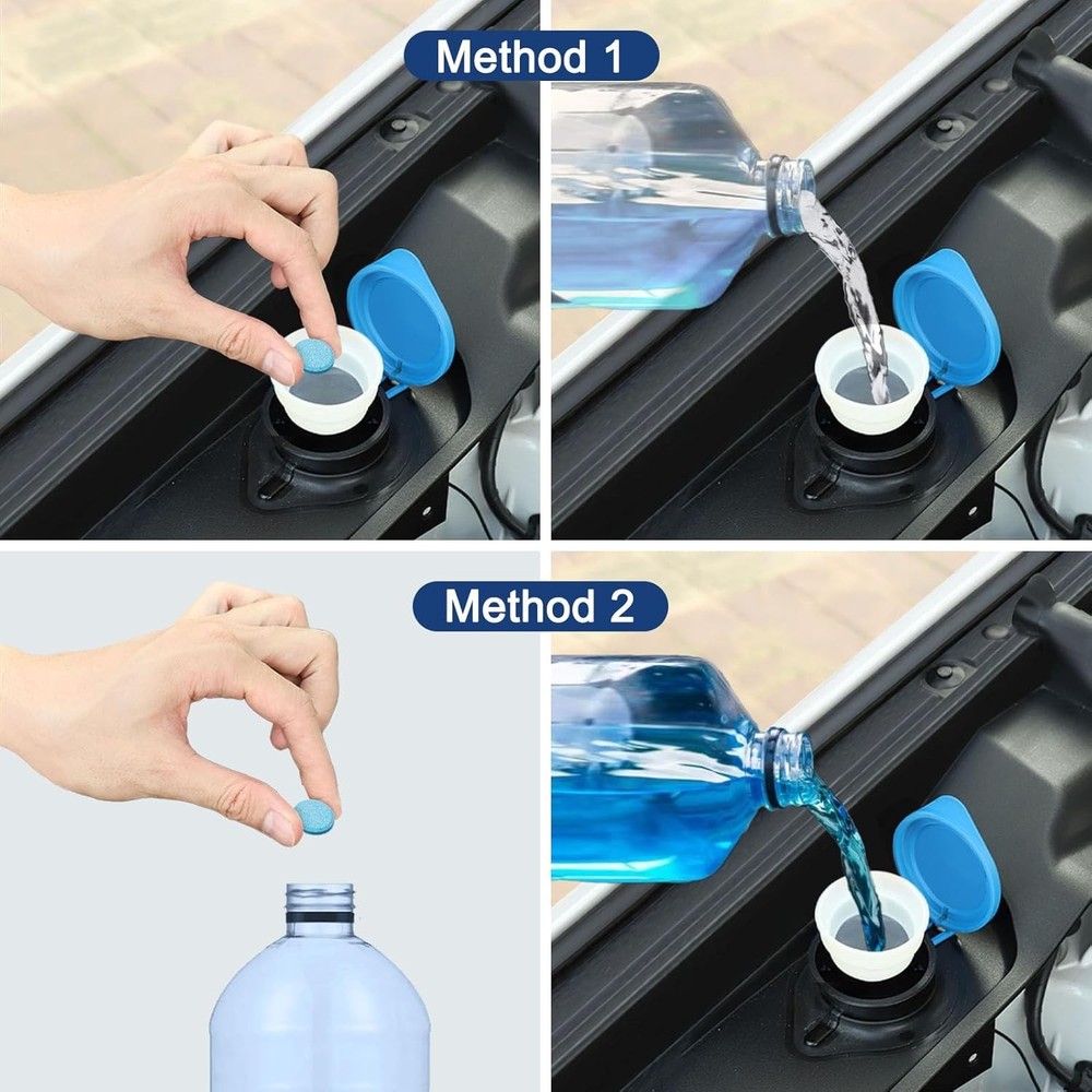 Beieverluck 400 Pieces Car Windshield Washer Fluid Concentrated Tablets...