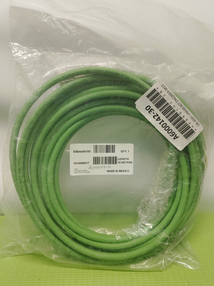 A6000142-30 Linear Actuator Encoder Cable Assembly M23 Connector – NEW