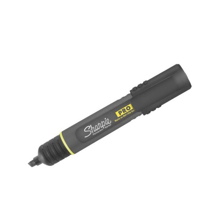 Sharpie Pro Permanent Marker Chisel Point Black New  5 MARKERS