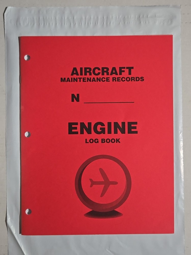 Aircraft Maintenance Records - Engine Logbook