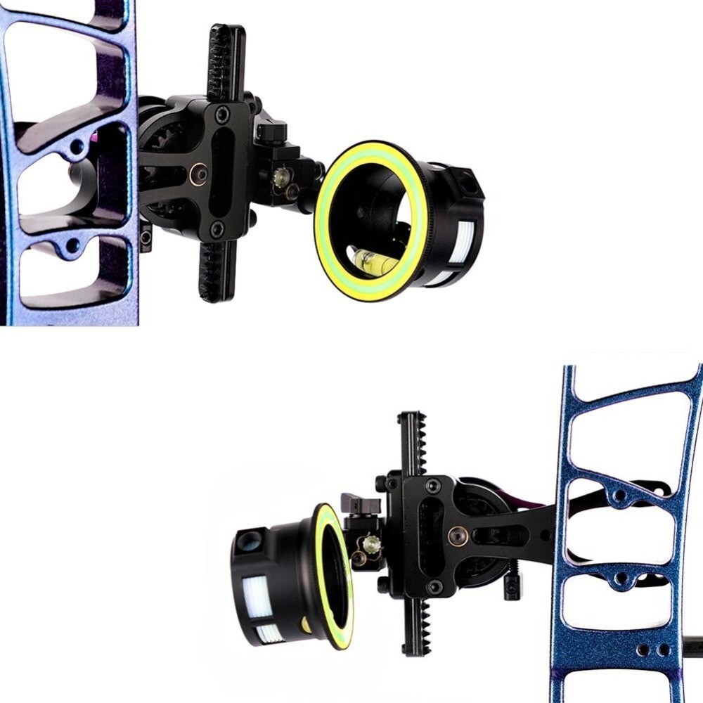 Improved-Accuracy High Performance Bow Sight With Multi Directional Adjustments