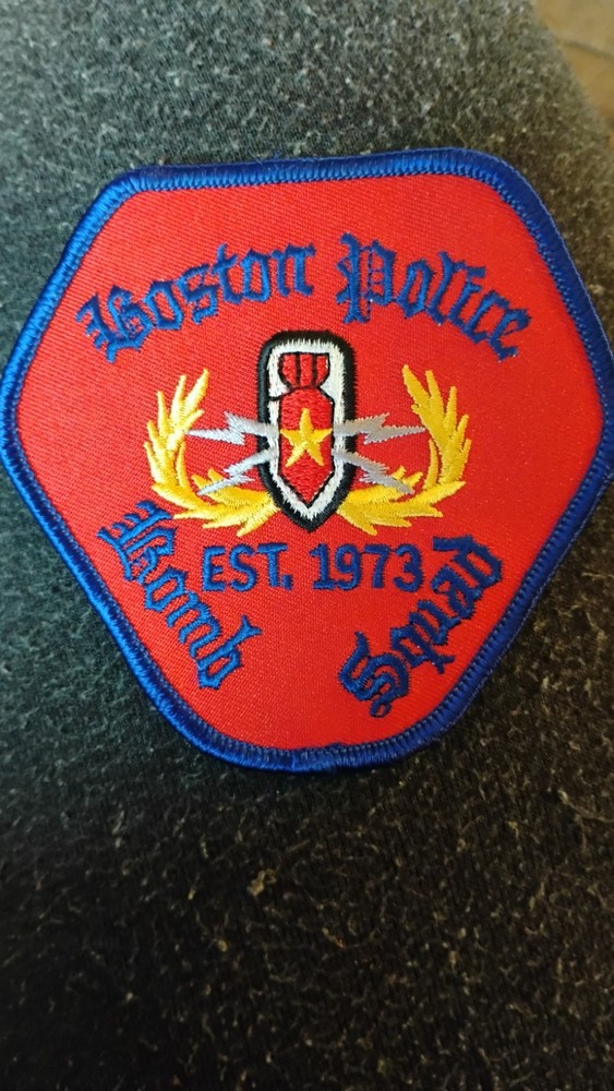 Boston Police Bomb Squad Patch