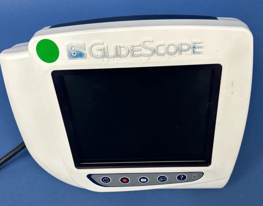 Verathon Glidescope Cobalt AVL Monitor w/ 60 Degree 0570-0307 Baton Laryngoscope