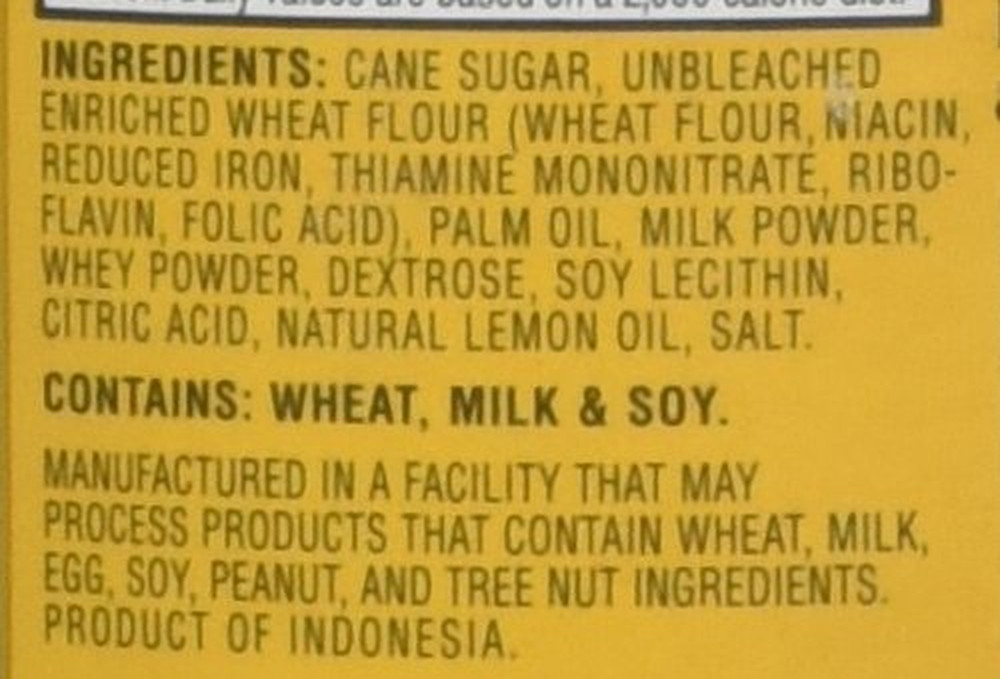 Wafer Rolls Lemon, 12 OZ
