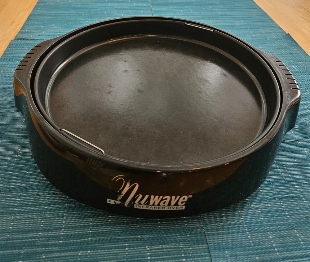 NuWave Pro Oven Replacement Bottom Base & Drip Pan ONLY ***GOOD*** see below