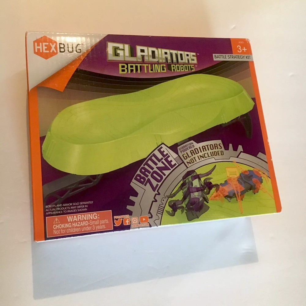 HEXBUG Battle Zone Battling Strategy Kit for Gladiator Robots New In Box