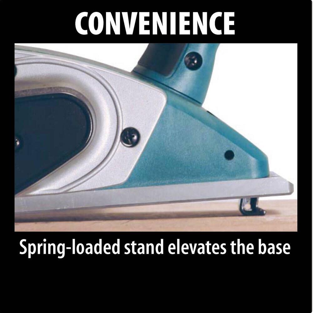 Makita 3-1/4 In. Planer With Tool Case