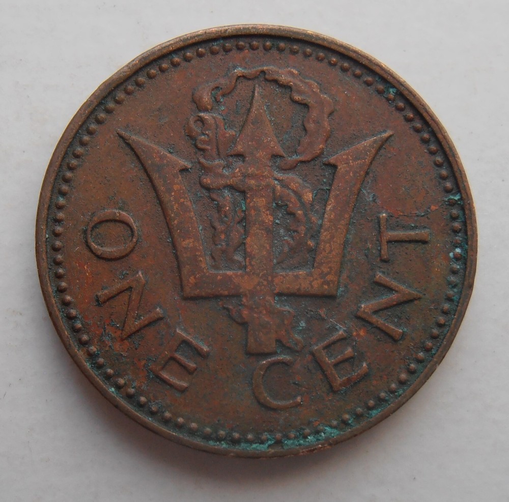 BARBADOS 1 CENT 1973