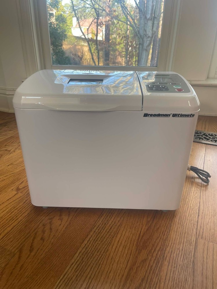 Breadman Ultimate Automatic Bread Maker Model TR2200C Home Baking Machine WORKS