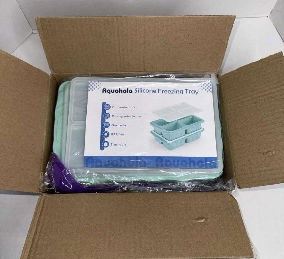 Silicone Freezer Tray With Lid