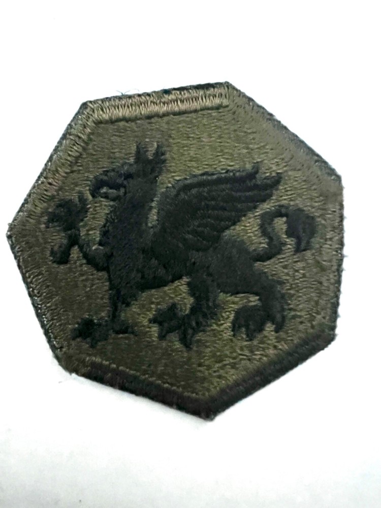 108th  Division Subdued US Army Patch