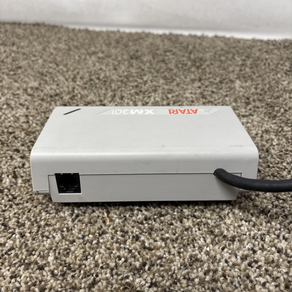 Vintage Atari XM301 Modem Untested