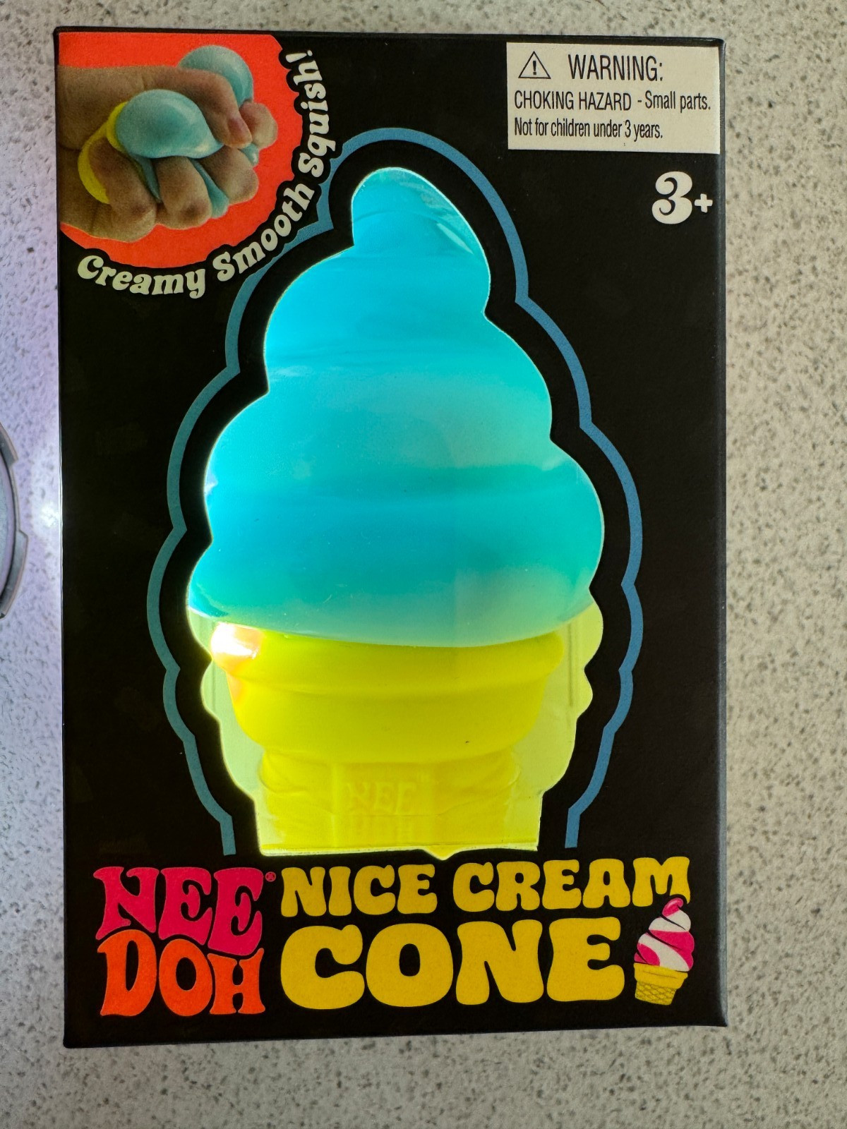Schylling NeeDoh Nice Cream Cone Viral TikTok Fidget Stress Toy Pick Your Color