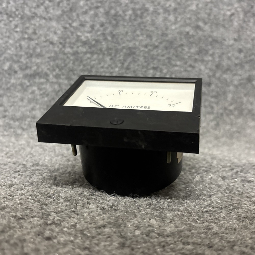 Crompton 233-01 0-30 DC Amperes Meter Used