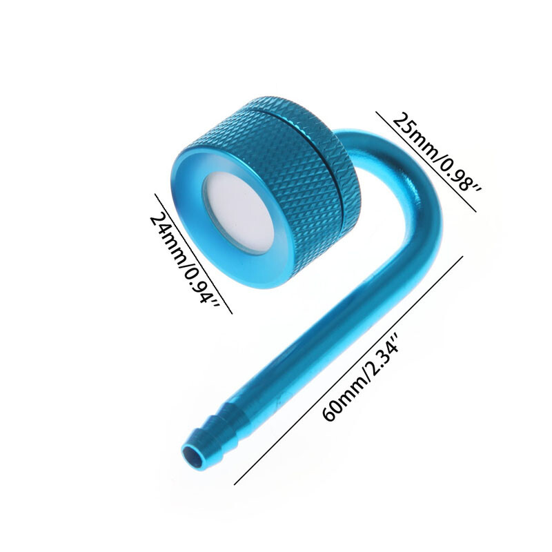 Glass CO2 Diffuser CO2 Atomizer Counter for Aquarium Planted for Tank Atomizer