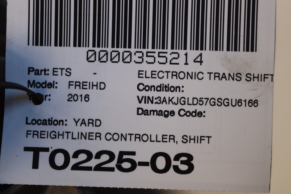 13-20 FREIGHTLINER CASCADIA EVOLUTION 125 DT12 TRANSMISSION SHIFT CONTROLLER OEM