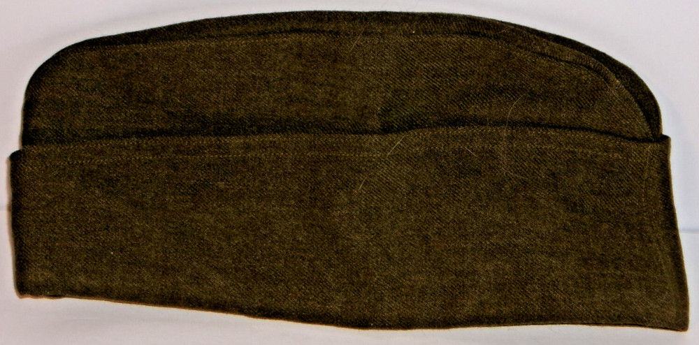 ORIGINAL Oct. 1950 US ARMY OVERSEAS GARRISON Cap MIL-C-1912 Wool Gerber MFG Co.