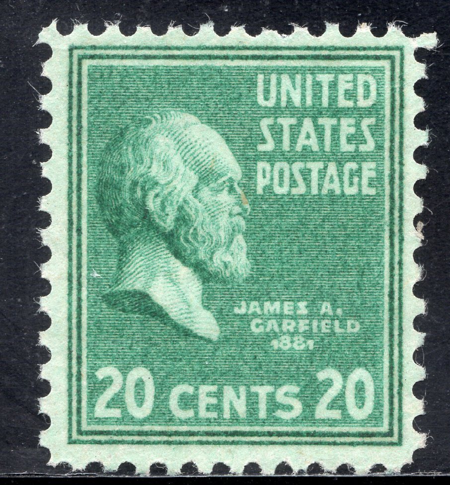 825 *  JAMES A GARFIELD - PRESIDENT 1881 * U.S. Postage Stamp MNH