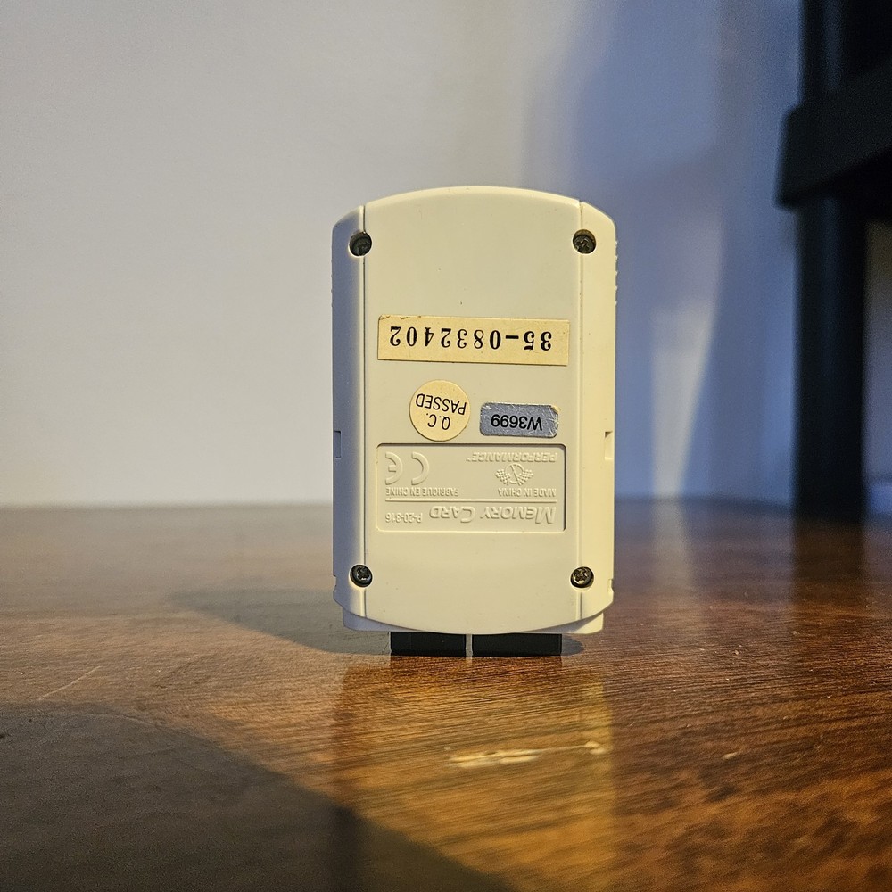 Performamce Memory Card Sega Dreamcast
