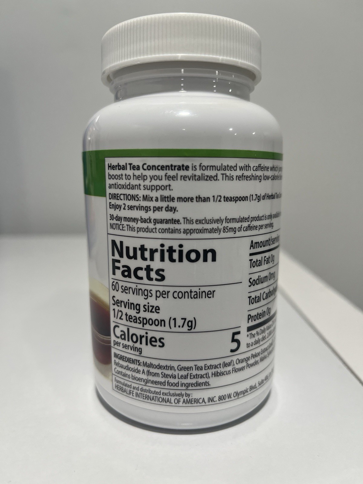 herbalife tea cinnamon 3.6 Oz