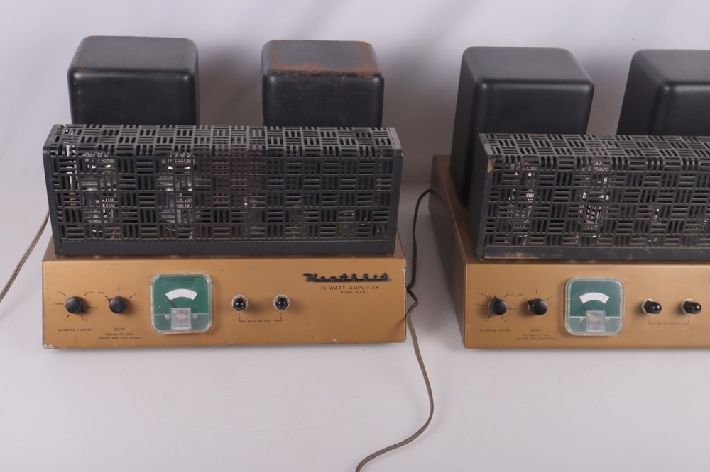 Heathkit W-6M Pair Mono Block Amplifiers