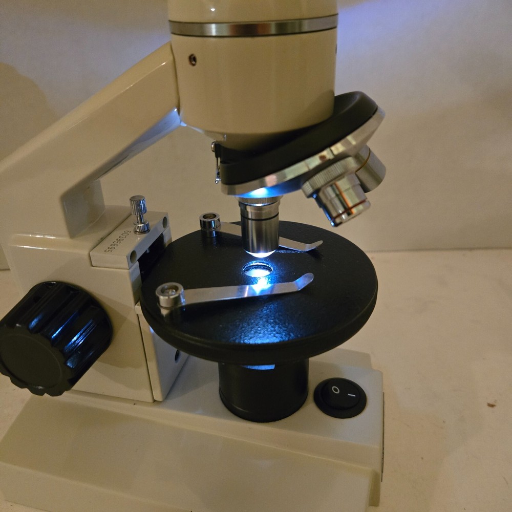 BOREAL Microscope Lighted 57903-00, Scale Balance set, Slide Making Kit
