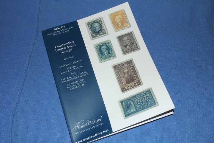 Siegel Auction March 2004 US Hawaii #872 INCLUDES REALIZATIONS BlueLakeStamps
