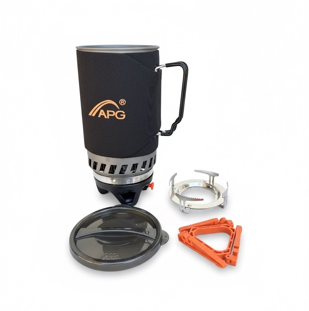 Camping Jet Burner 1000W 1100ML Portable Gas Powered Stove top Cooking System