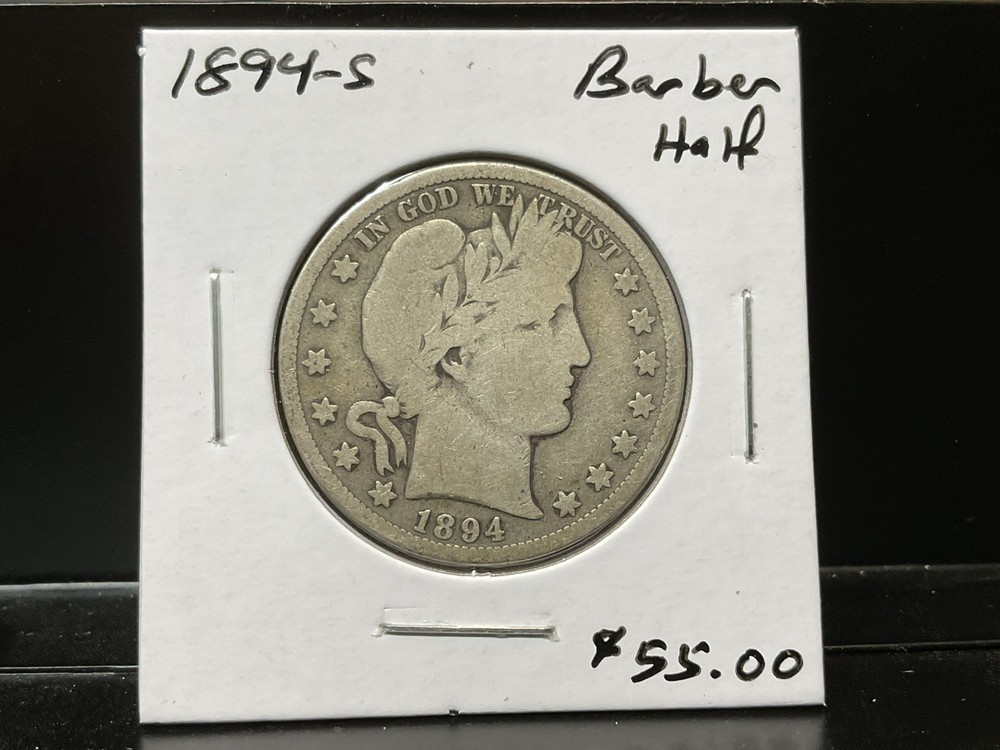 1894-S Barber Half