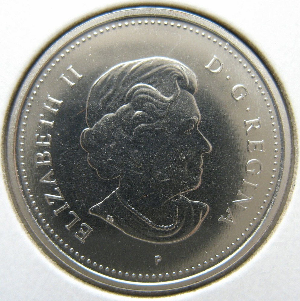 Canada 2004-p 5-cent Beaver SPECIMEN Uncirculated