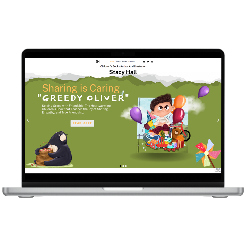 Illustrator Website Design Wordpress Responsive FREE Domain and Hosting SEO