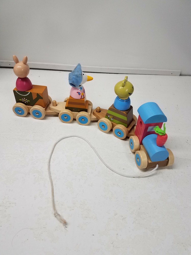 BEATRIX POTTER Peter Rabbit Wooden Puzzle Train - 2015 XMAS CHRISTMAS EASTER
